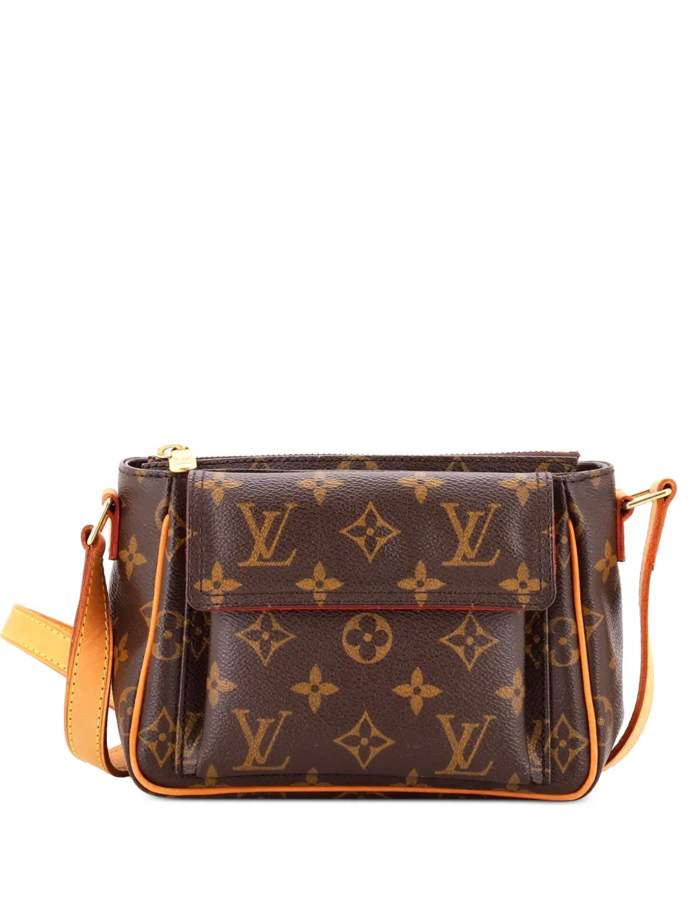 Louis Vuitton Pre-Owned Borsa a tracolla Viva Cite PM in tela con monogramma - Marrone
