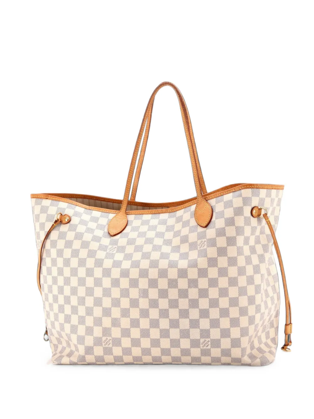 Louis Vuitton Pre-Owned Borsa tote Neverfull NM Damier GM - Bianco