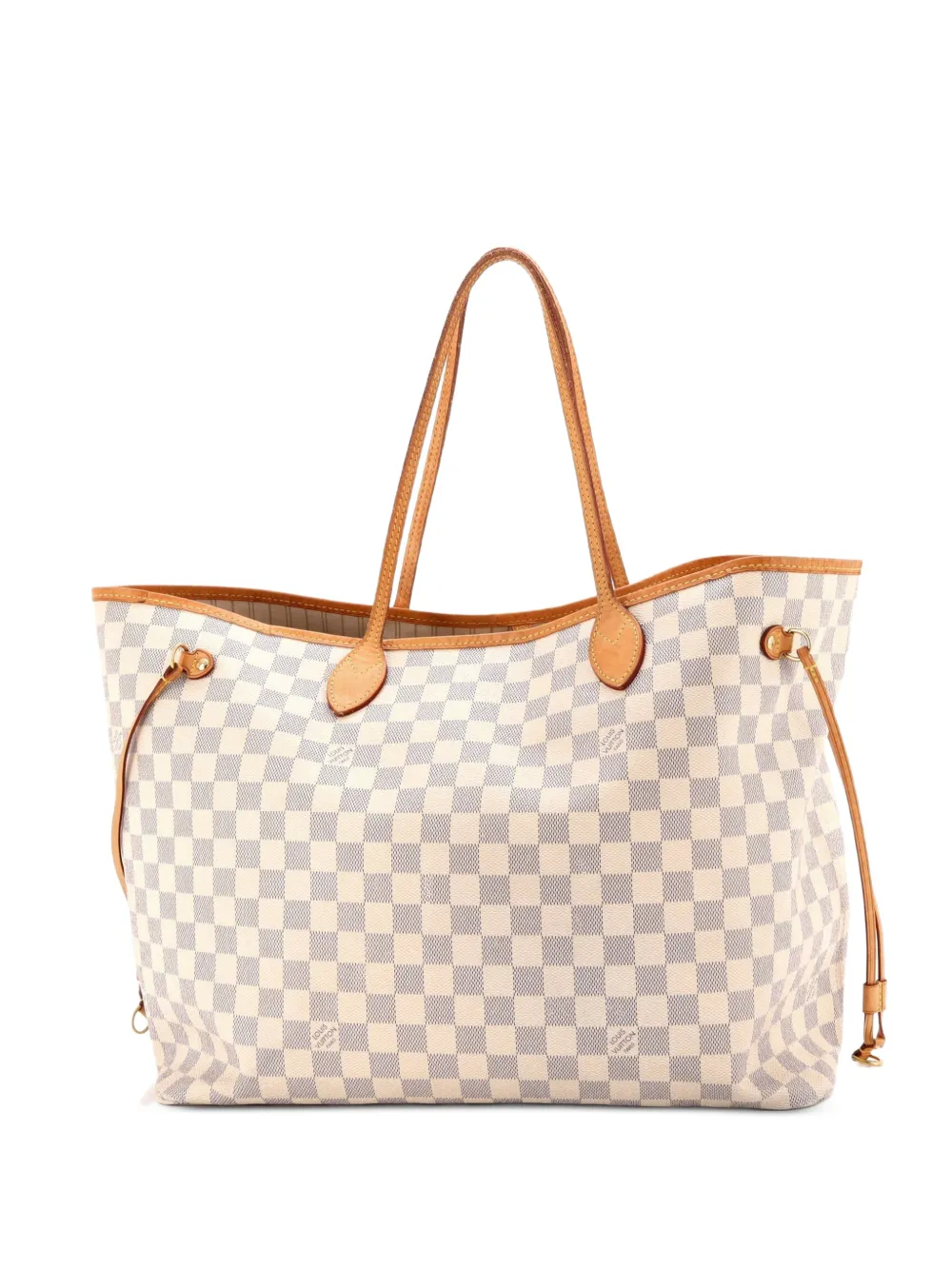 Louis Vuitton Pre-Owned Borsa tote Neverfull NM Damier GM - Bianco