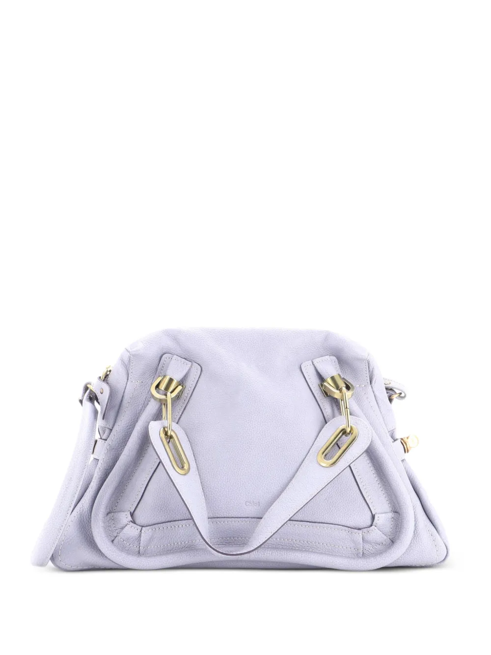 Chloé Pre-Owned Mittelgroße Paraty Satchel-Tasche aus Leder - Blau