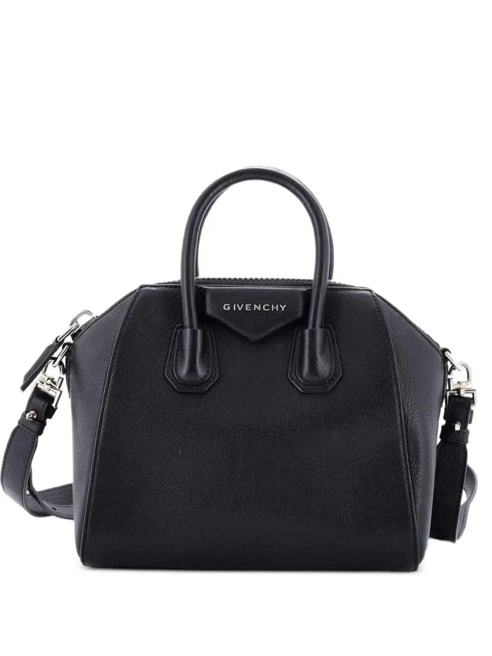Givenchy Pre-Owned Borsa a tracolla Antigona mini in pelle - Nero