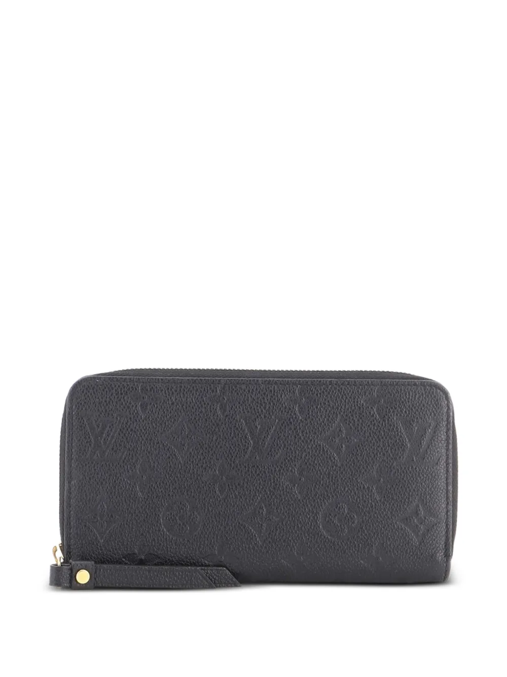 Louis Vuitton Pre-Owned Kleines Zippy Portemonnaie aus Empreinte-Leder mit Monogramm - Schwarz