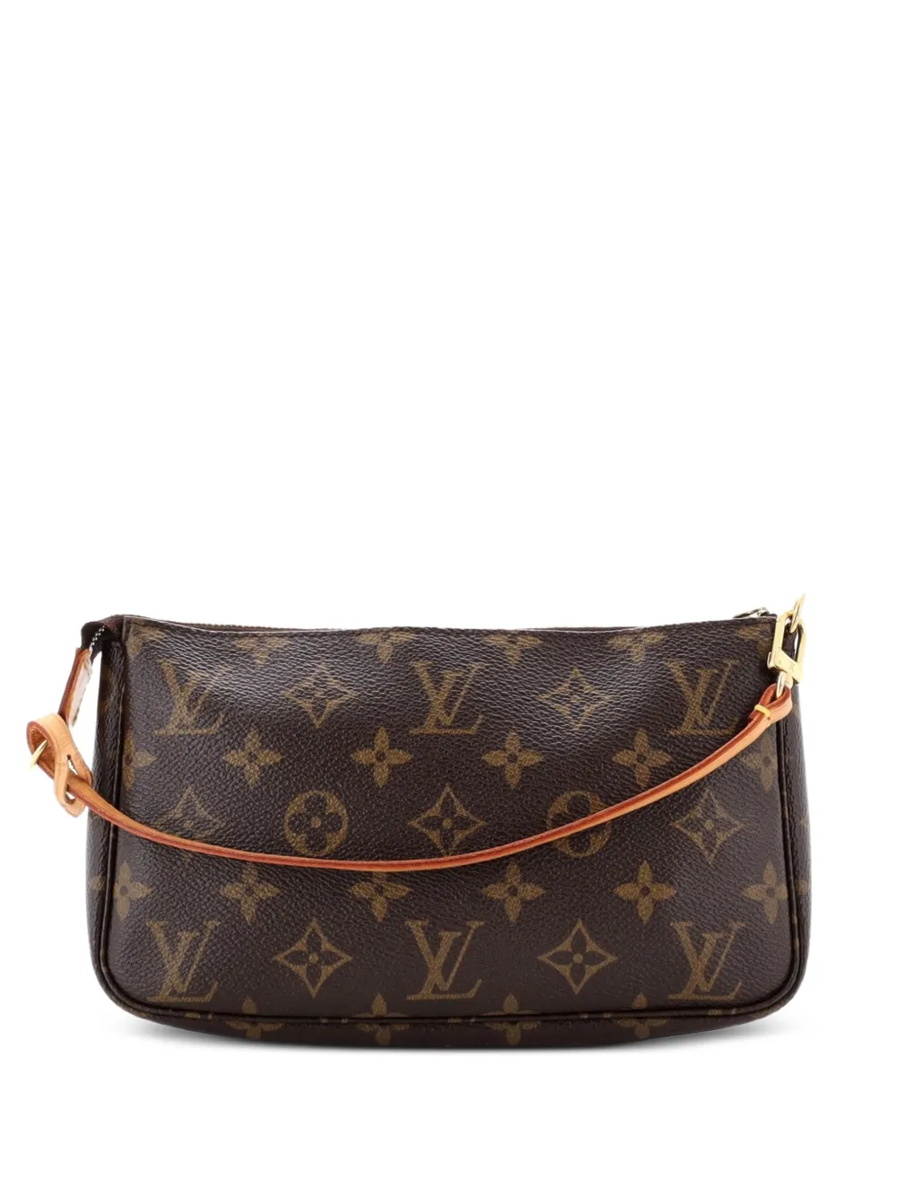 Louis Vuitton Pre-Owned Pochette Accessoires NM Monogram Canvas-Clutch - Braun
