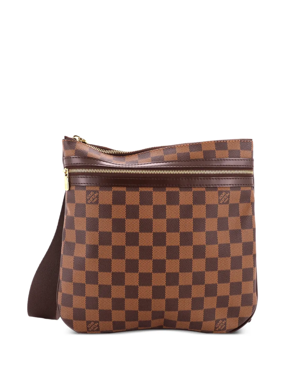 Louis Vuitton Pre-Owned Bosphore Pochette Damier Umhängetasche - Braun