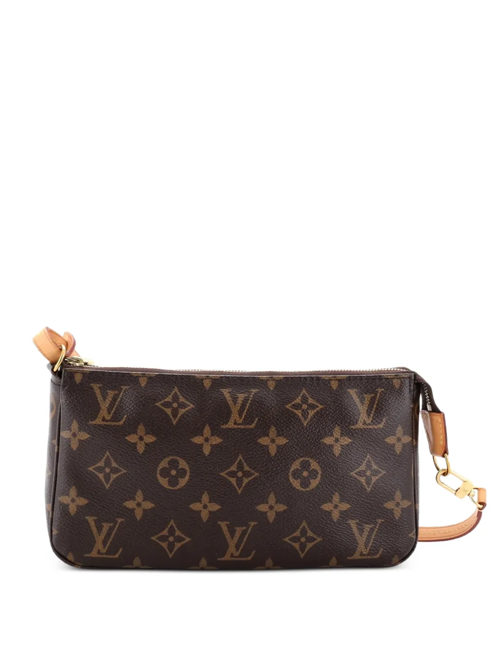 Louis Vuitton Pre-Owned Pochette Accessoires NM Clutch aus Canvas mit Monogramm - Braun