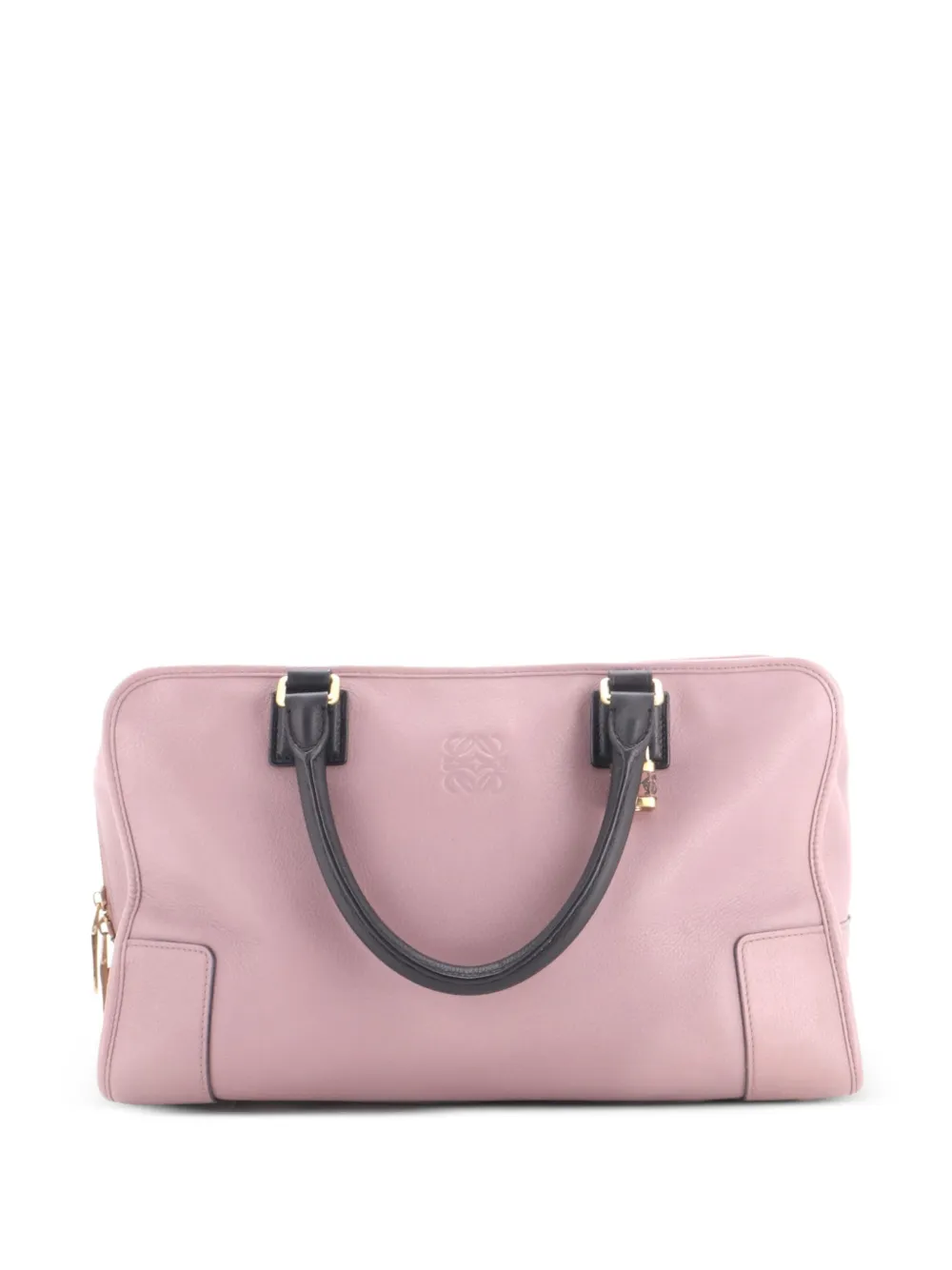 Loewe Pre-Owned Amazona Bag Leather 36 satchel - Viola