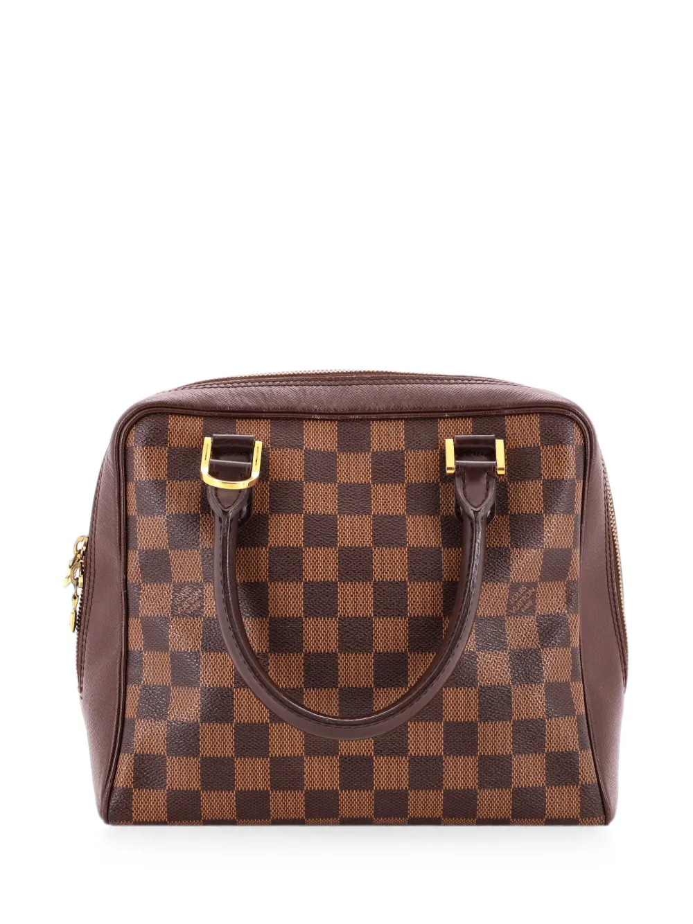 Louis Vuitton Pre-Owned Brera Handbag Damier satchel - Marrone
