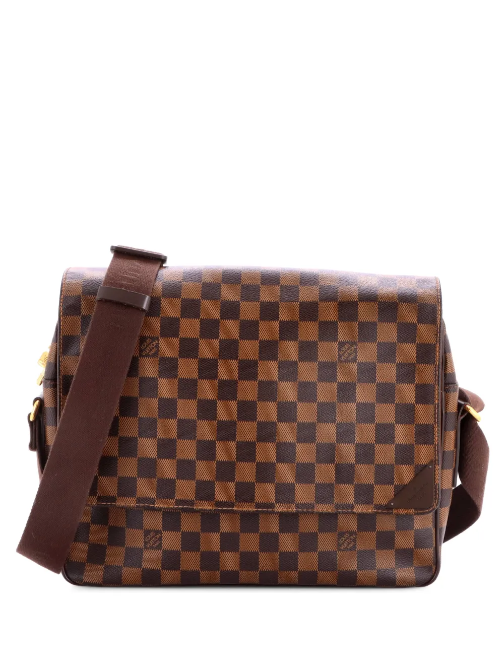 Louis Vuitton Pre-Owned sacoche Shelton Messenger Bag Damier MM à bandoulière - Marron Louis Vuitton Pre-Owned sacoche Shelton Messenger Bag Damier MM à bandoulière - Marron