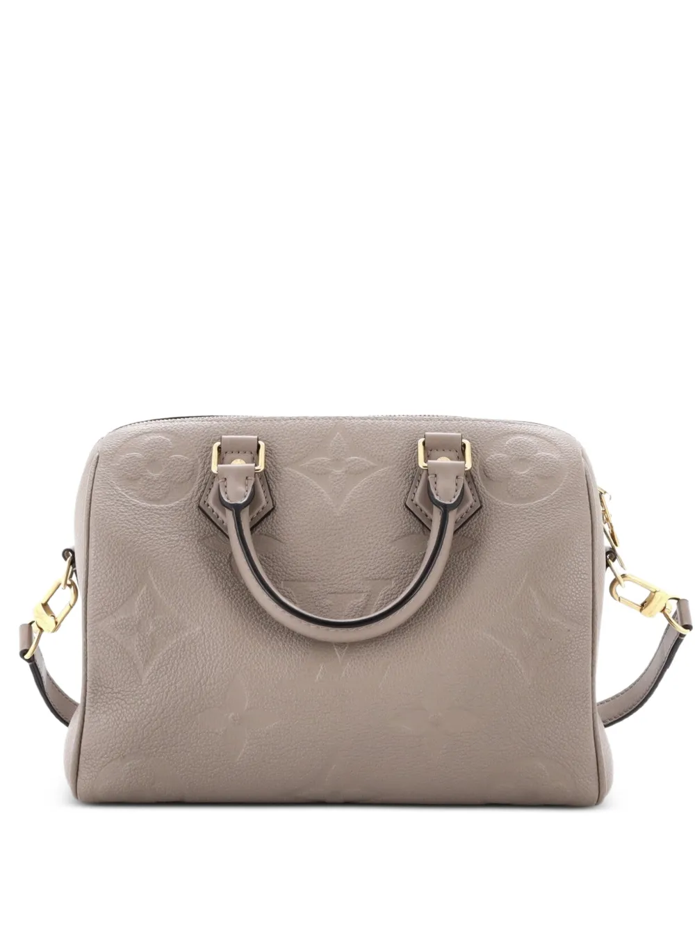 Louis Vuitton Pre-Owned Speedy Bandouliere Bag Monogram Empreinte Giant 25 satchel - Neutrals