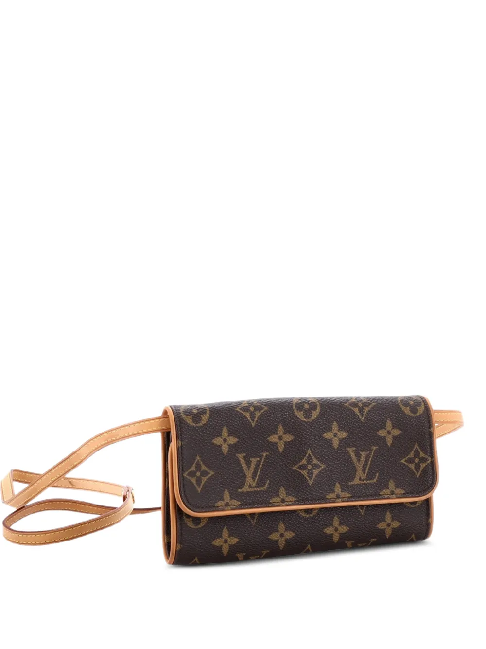 Louis Vuitton Pre-Owned PM Twin Monogram Canvas-Umhängetasche - Braun