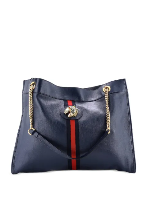 Gucci Pre-Owned grand sac cabas Rajah Chain en cuir