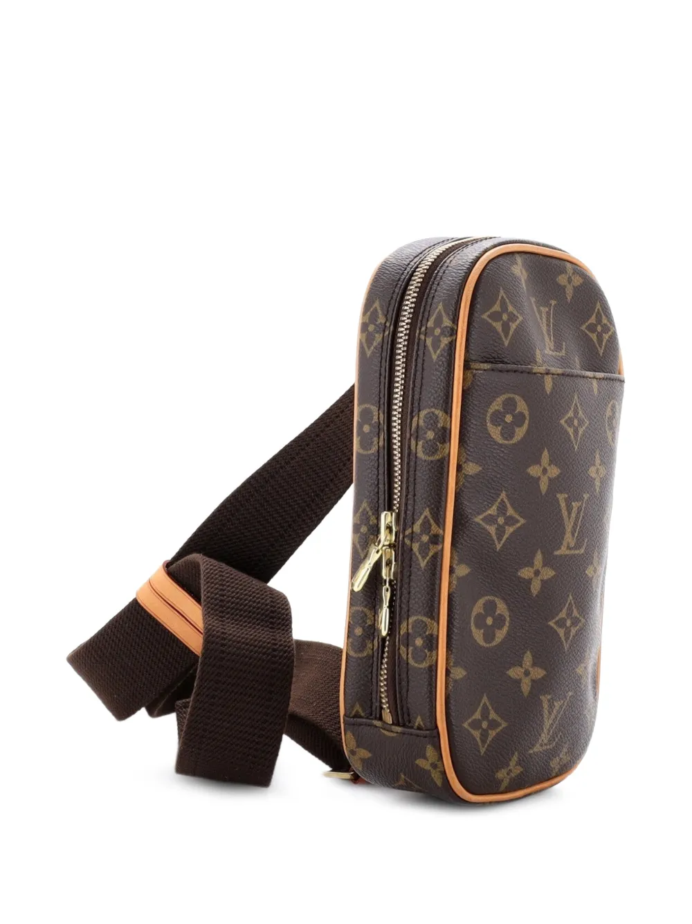 Louis Vuitton Pre-Owned sac banane Gange en toile Monogram - Marron Louis Vuitton Pre-Owned sac banane Gange en toile Monogram - Marron