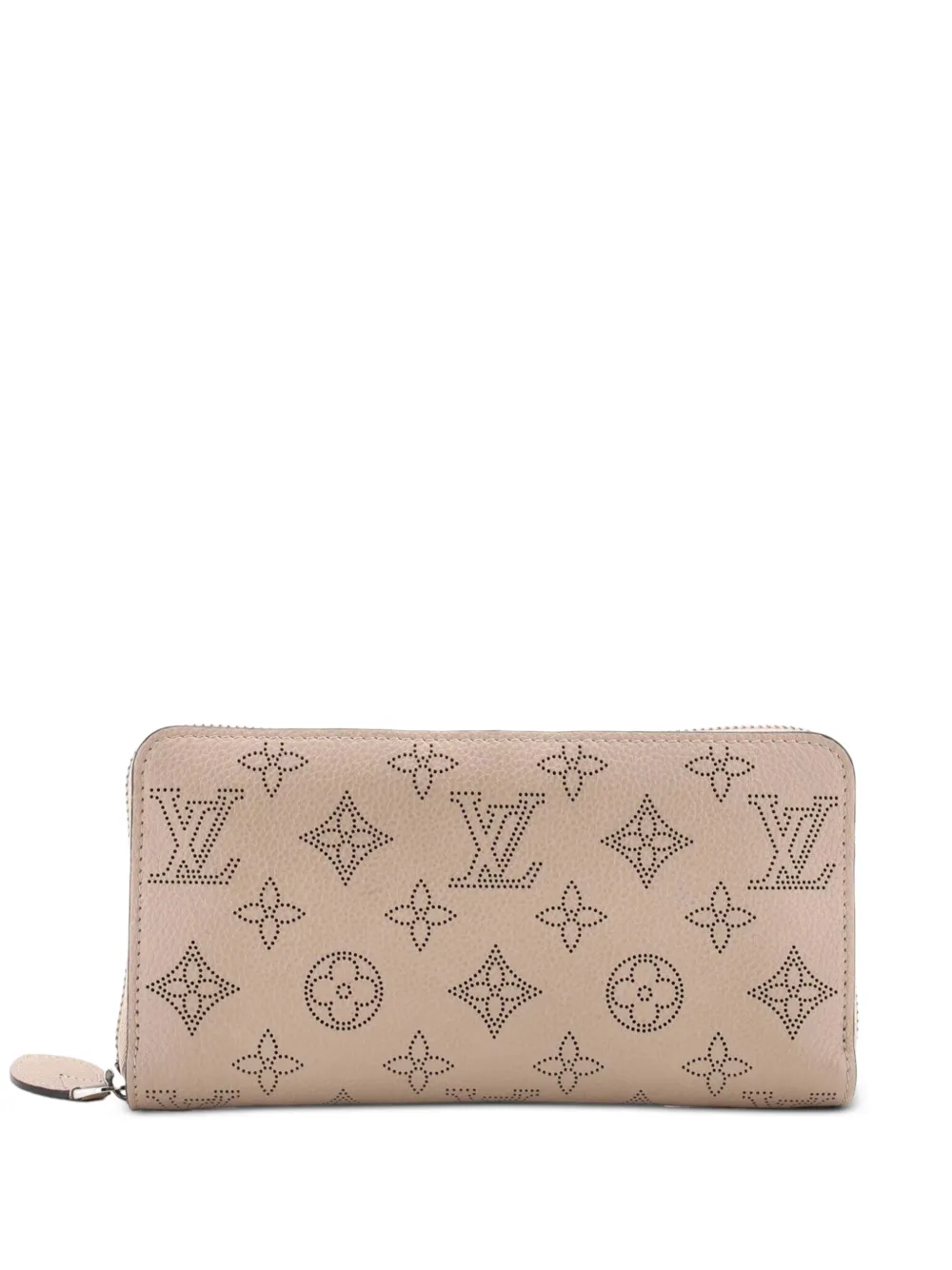Louis Vuitton Pre-Owned Kleines Zippy Wallet Mahina Portemonnaie - Nude