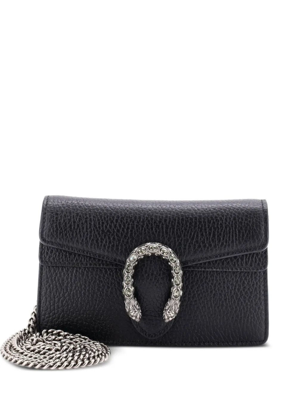 Gucci Pre-Owned mini pochette Dionysus Bag en cuir - Noir Gucci Pre-Owned mini pochette Dionysus Bag en cuir - Noir