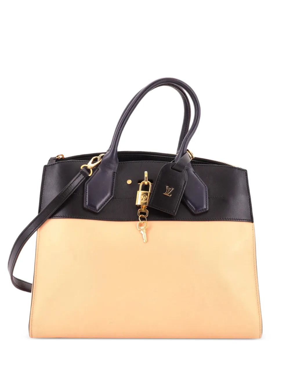 Louis Vuitton Pre-Owned City Steamer Handbag Leather MM tote bag - Multicolore