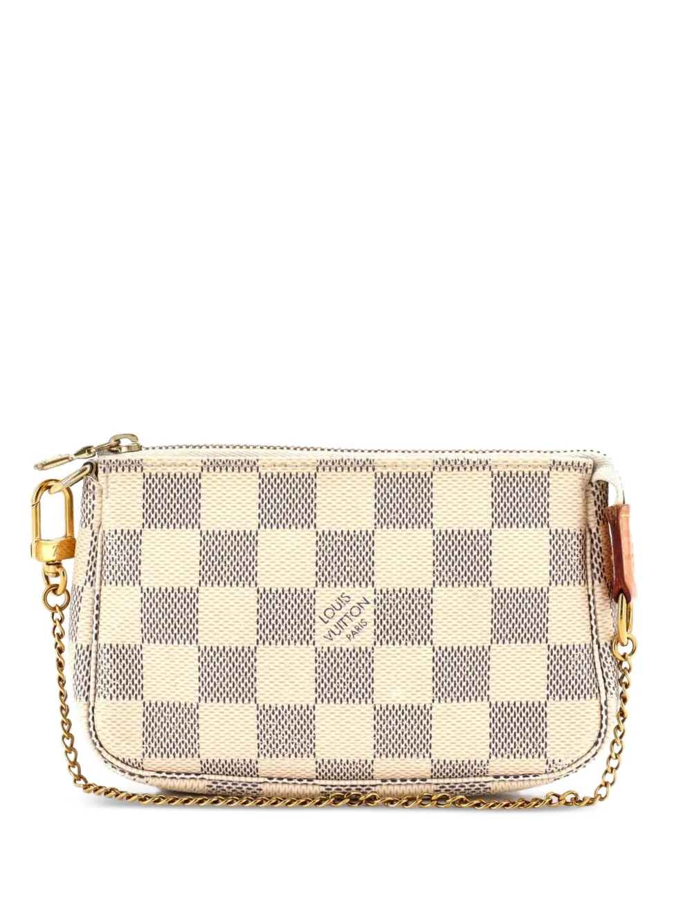 Louis Vuitton Pre-Owned Mini Pochette Accessoires Damier Clutch - Weiß
