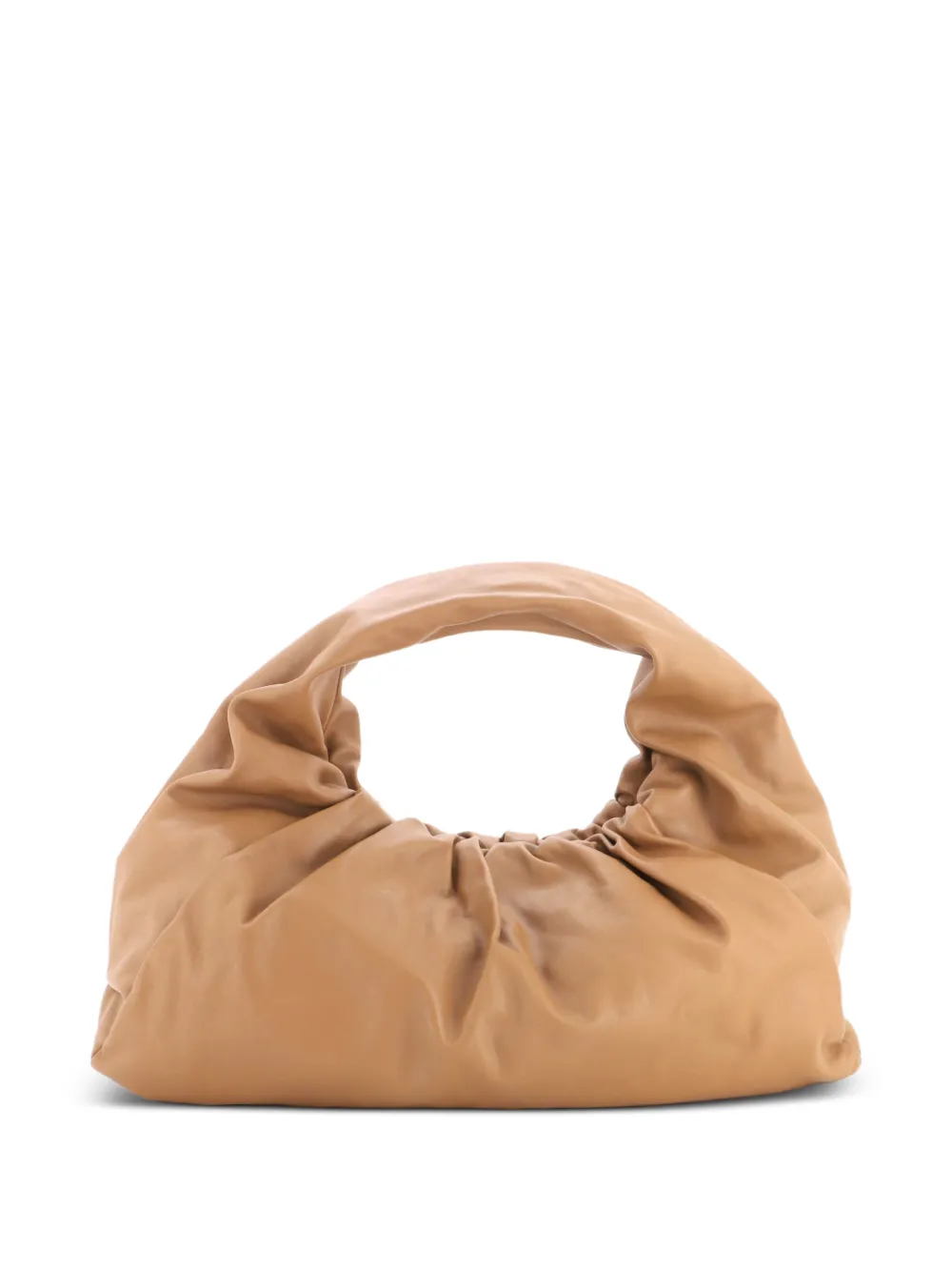 Bottega Veneta Pre-Owned grand sac à main The Shoulder Pouch en cuir - Marron Bottega Veneta Pre-Owned grand sac à main The Shoulder Pouch en cuir - Marron