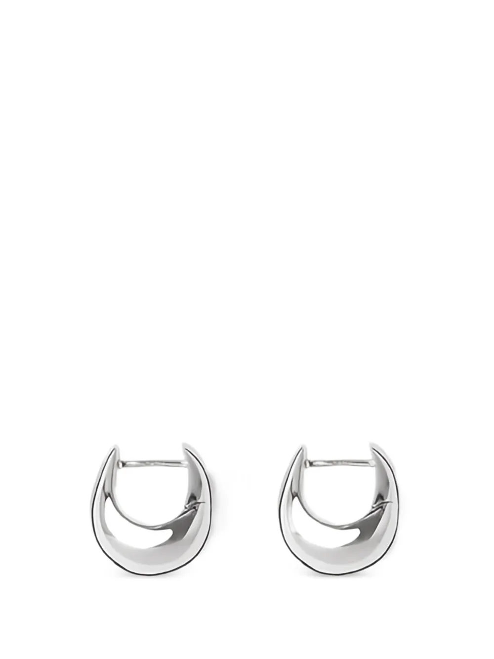 Lié Studio Violet sculptural earrings - Argento