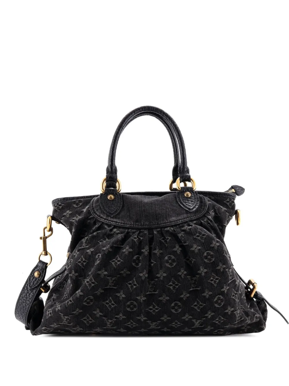 Louis Vuitton Pre-Owned sac à main GM Neo Cabby en denim - Noir