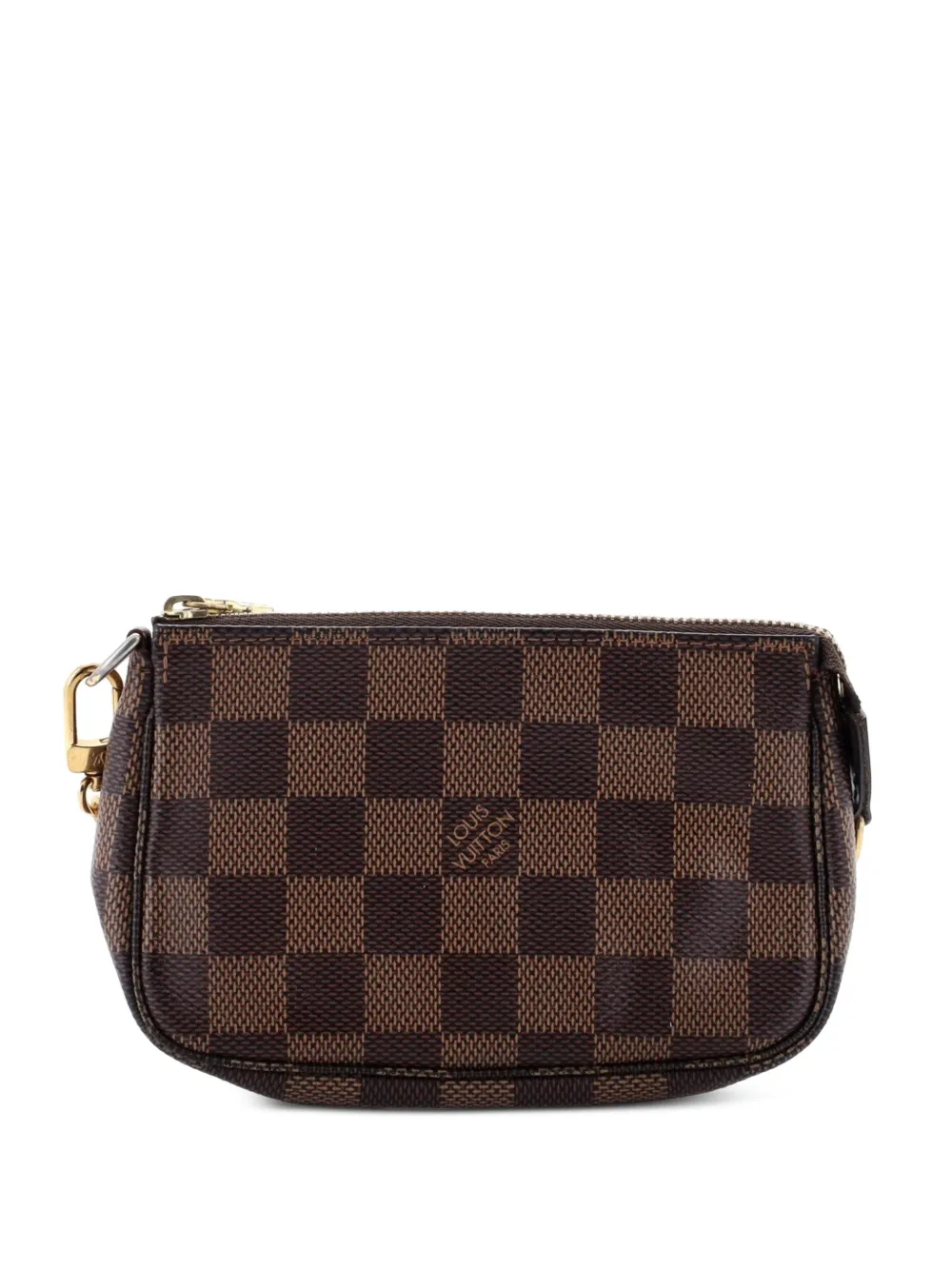 Louis Vuitton Pre-Owned Pochette Accessoires Damier Mini clutch bag - Marrone