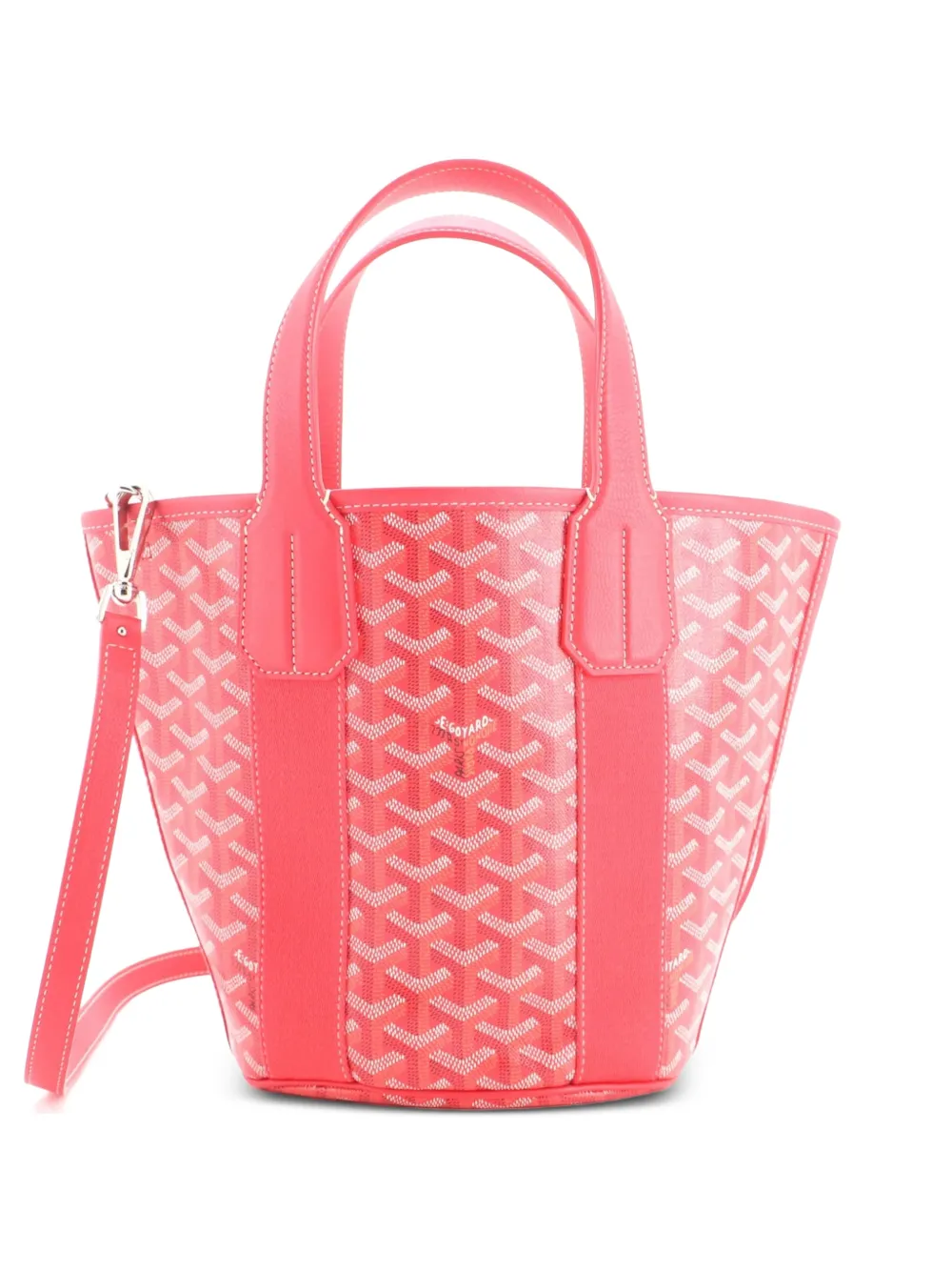 Goyard Pre-Owned cabas Belharra PM en toile enduite - Rouge Goyard Pre-Owned cabas Belharra PM en toile enduite - Rouge