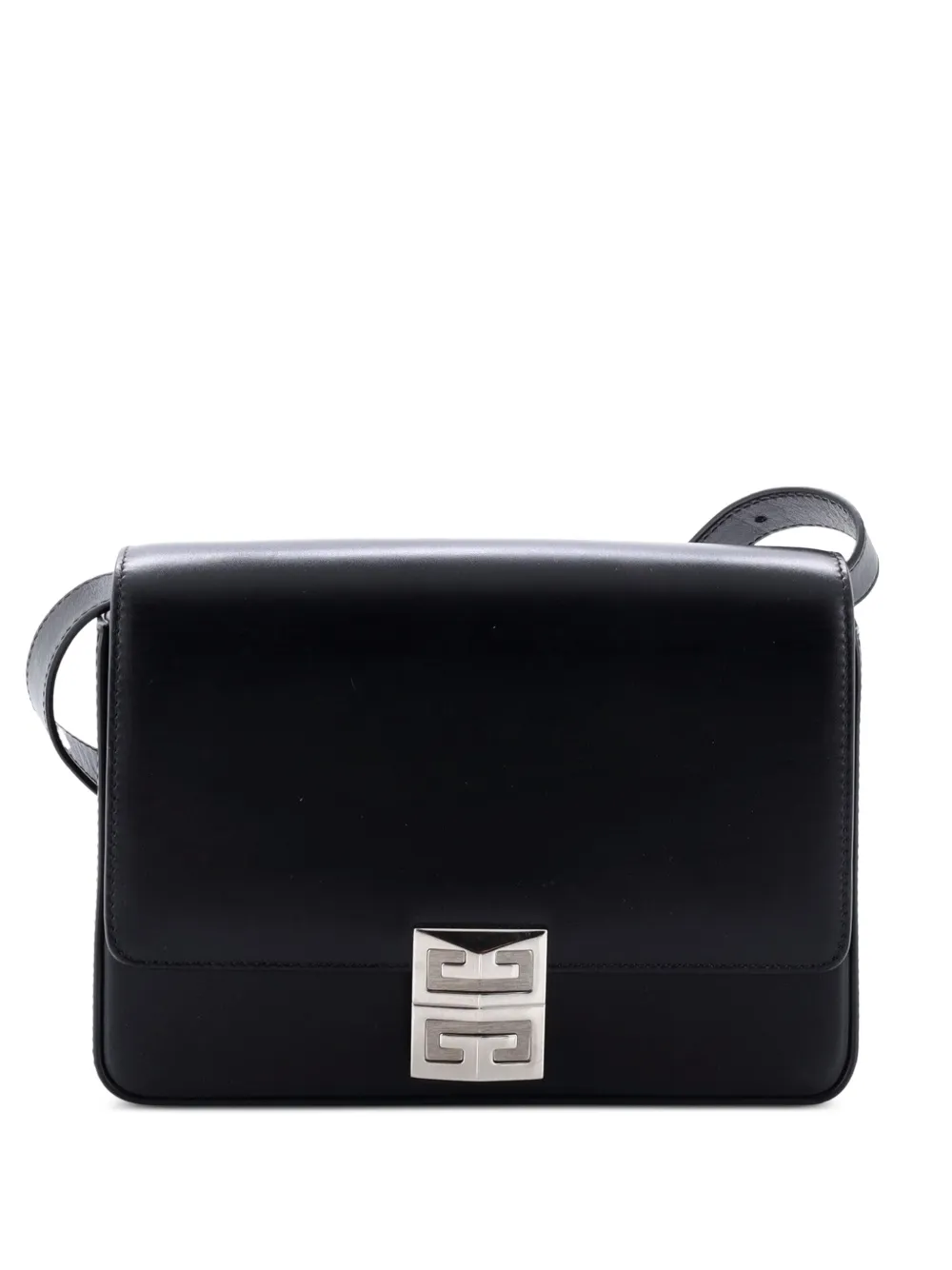 Givenchy Pre-Owned 4G Leather Medium shoulder bag - Black