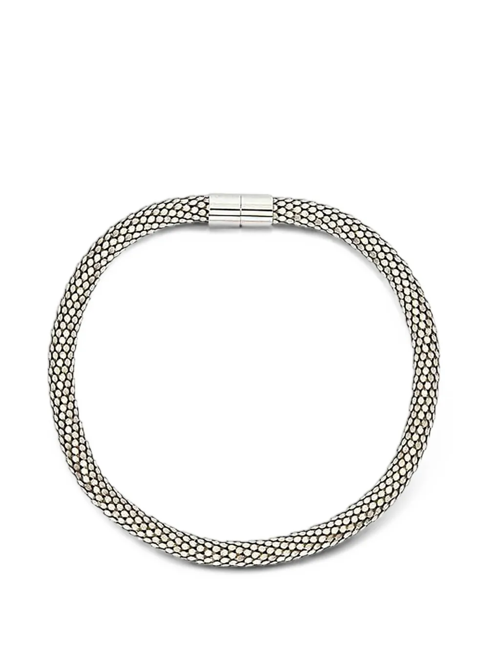ISABEL MARANT snake-link necklace - Argento