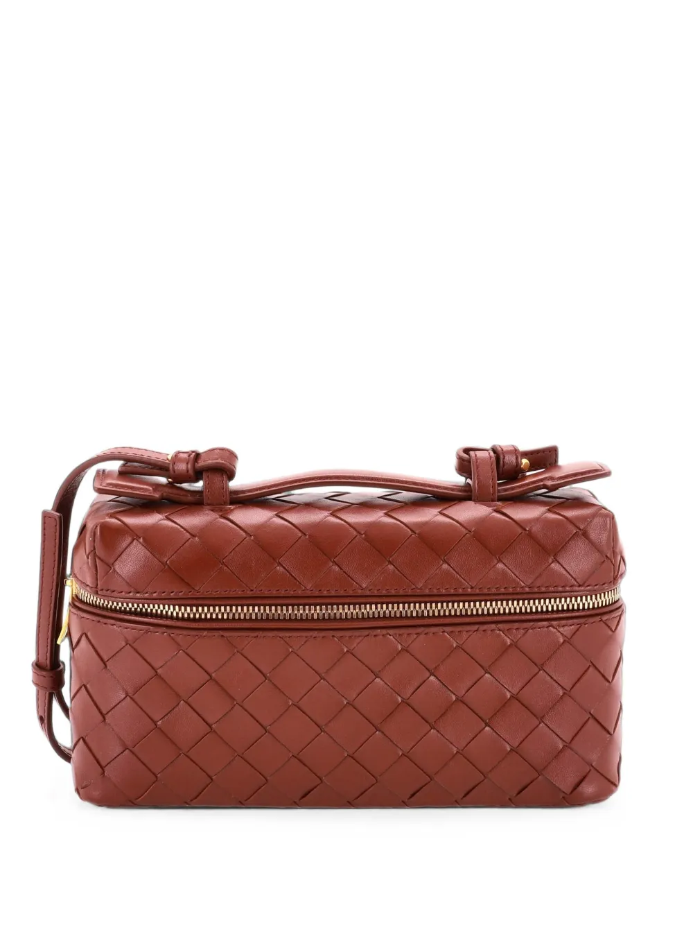 Bottega Veneta Pre-Owned Bang Bang Intrecciato Umhängetasche - Braun