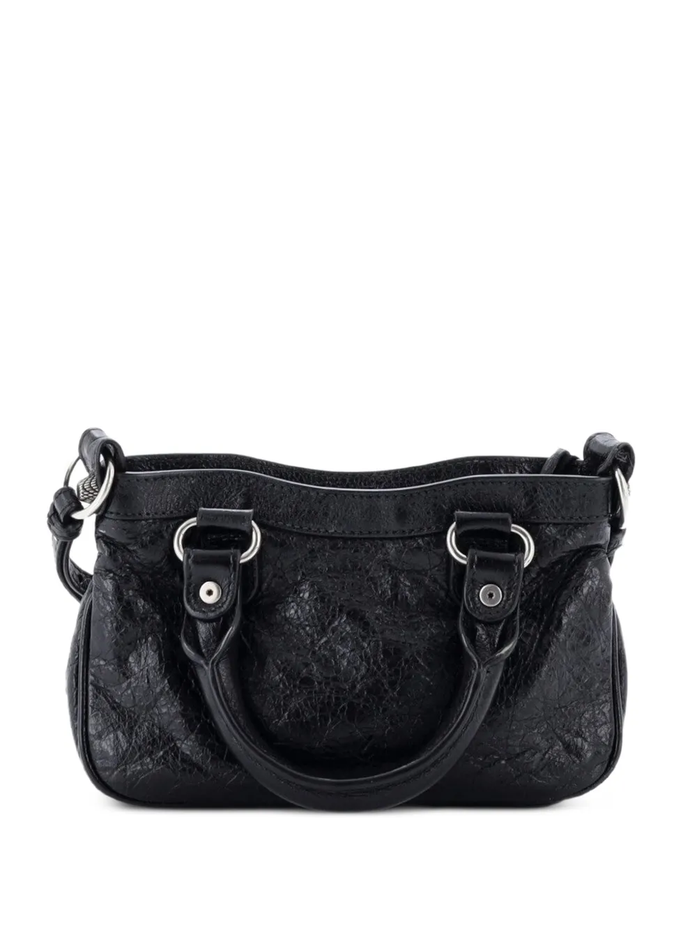 Balenciaga Pre-Owned Mini Le Cagole Giant Tote Bag mit Nieten - Schwarz