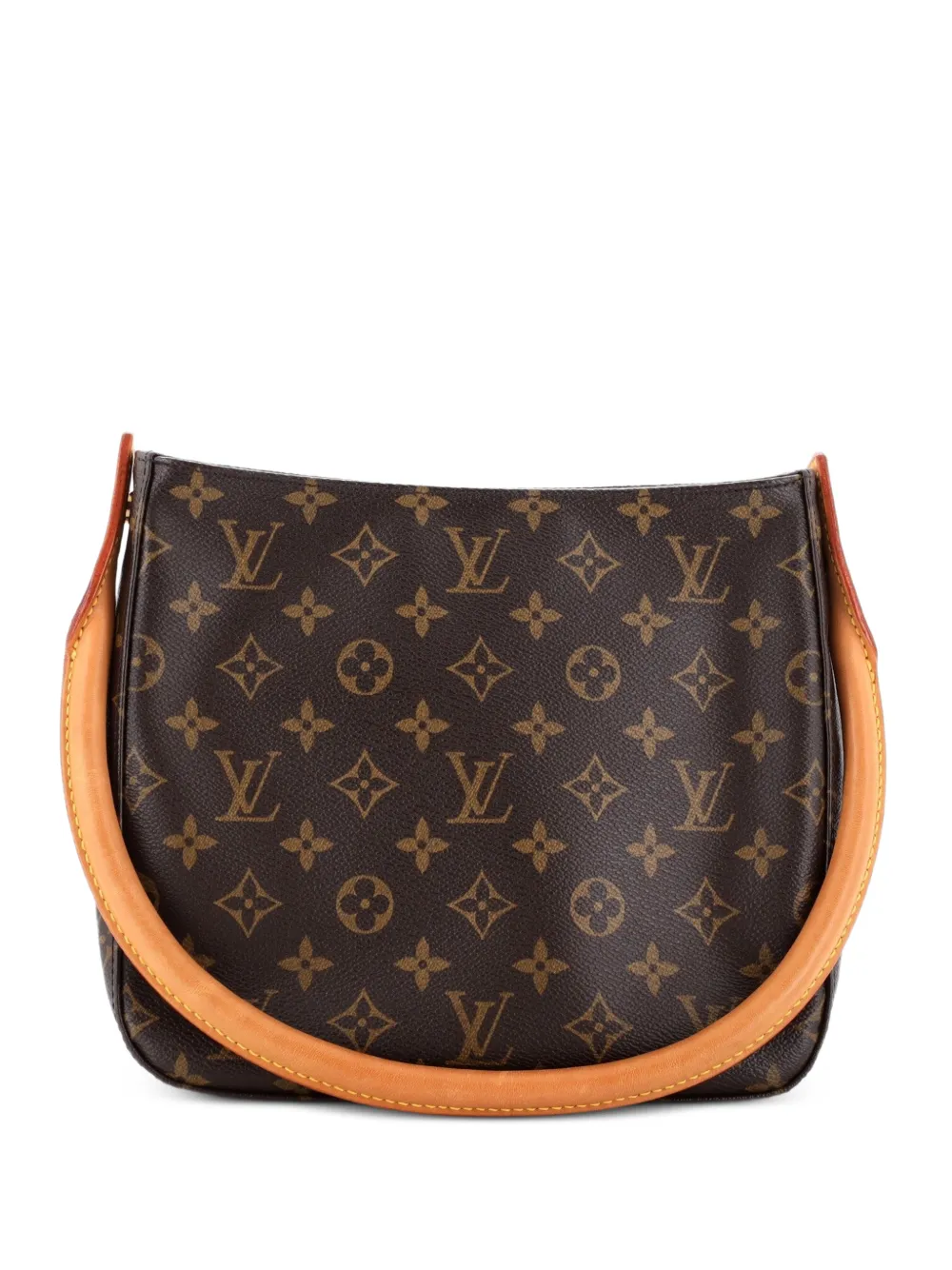 Louis Vuitton Pre-Owned Looping Handbag Monogram Canvas MM satchel - Brown