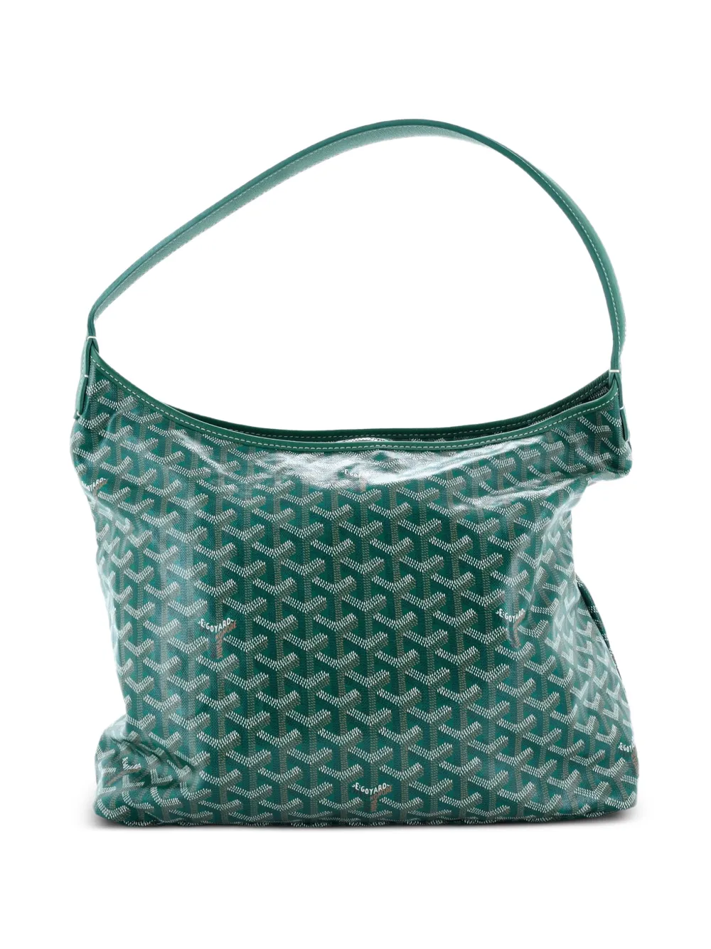 Goyard Pre-Owned sac à main Boheme en toile enduite - Vert Goyard Pre-Owned sac à main Boheme en toile enduite - Vert