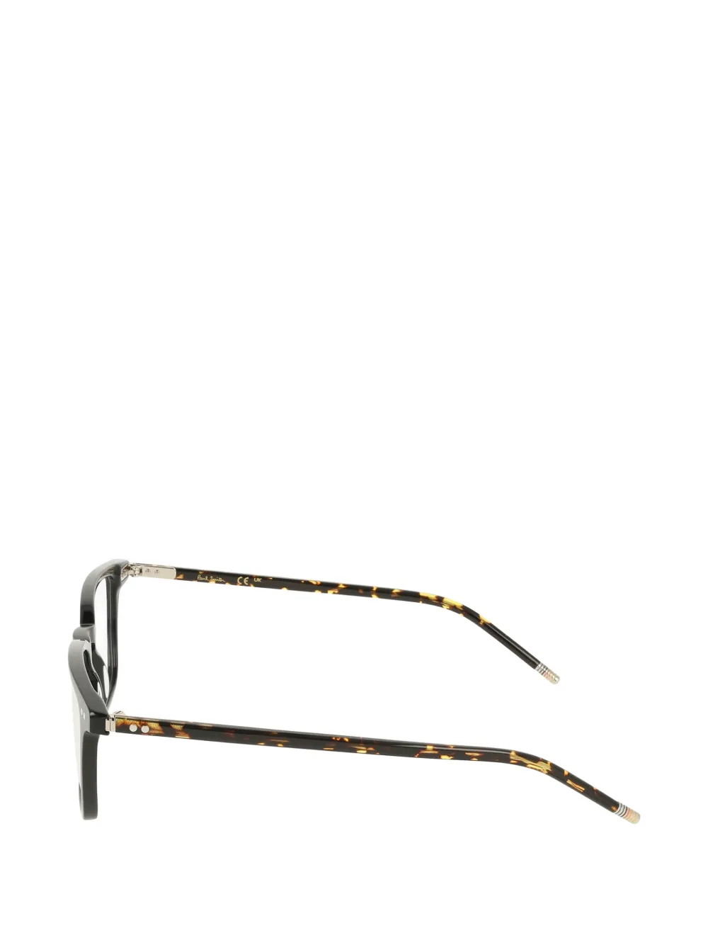 Paul Smith Pulford bril met vierkant montuur Zwart
