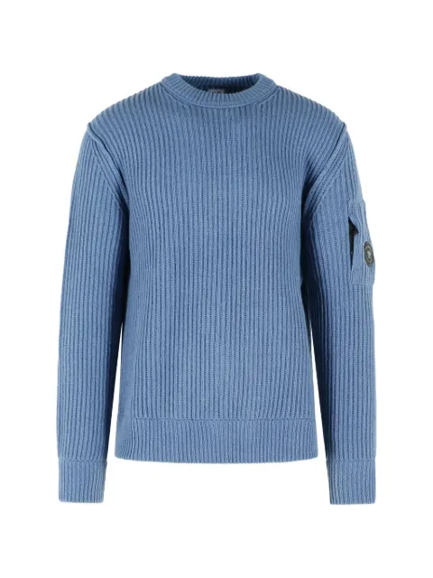 C.P. Company Lens ribbed-knit sweater