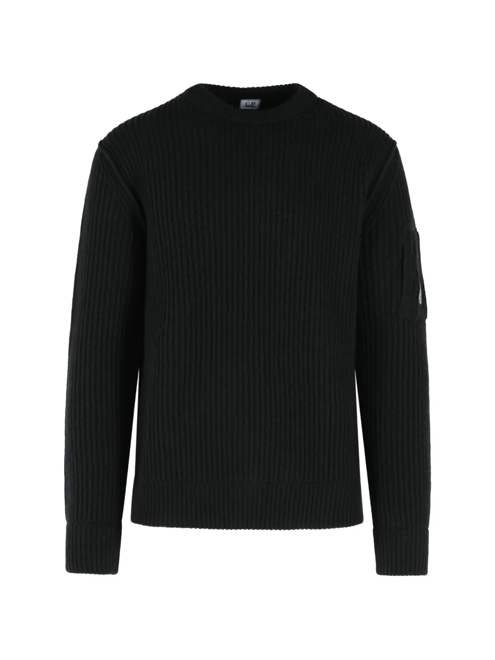 C.P. Company Lens-detail ribbed-knit sweater
