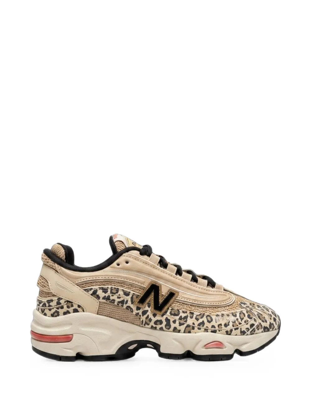 New Balance 1000 leopard-print sneakers