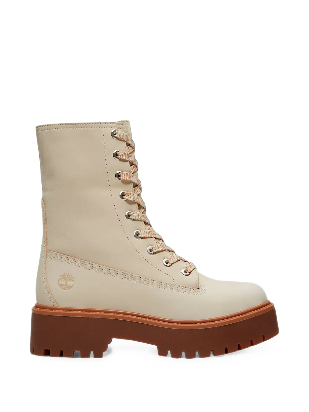 Timberland Mid Stone Street lace-up platform boots