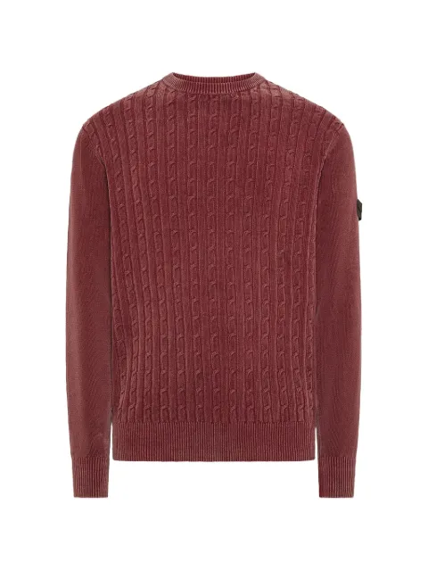Peuterey Cursa cable-knit cotton sweater