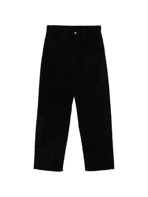 Carhartt WIP corduroy logo-patch jeans