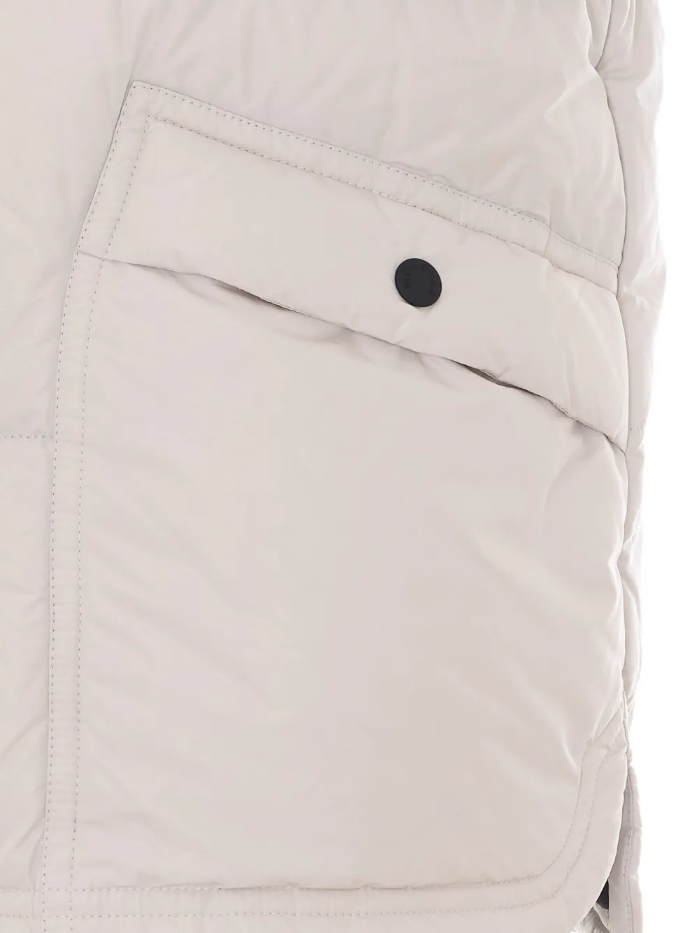 Moncler Grenoble Evans gewatteerde bodywarmer Beige