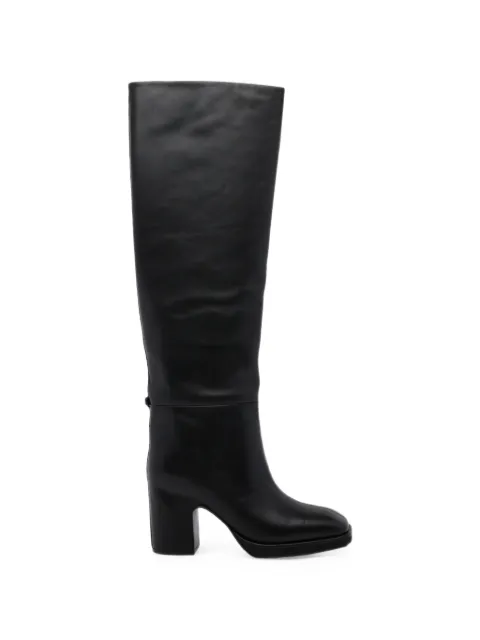 Paloma Barceló Ophelia square-toe block-heel boots
