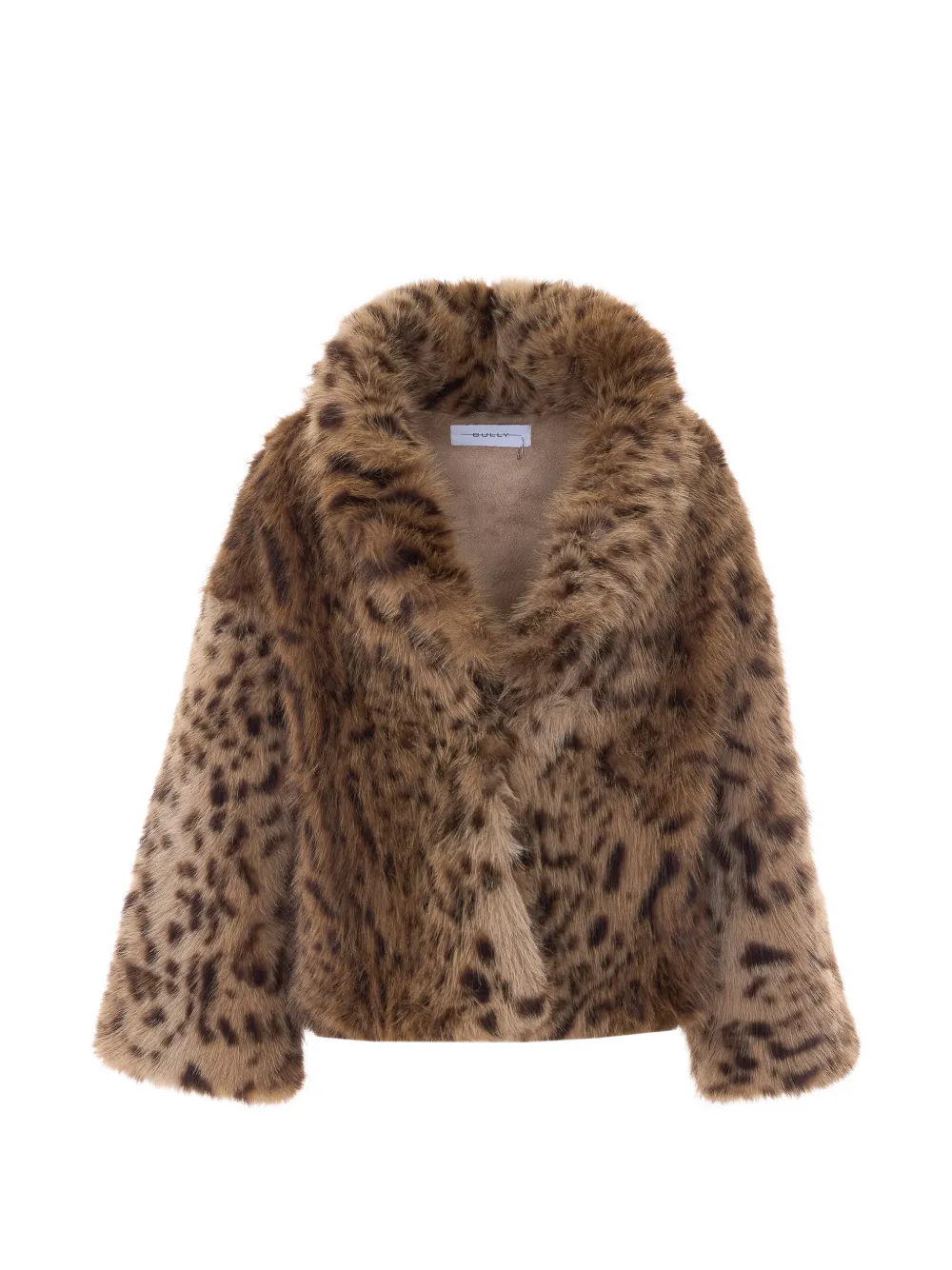 BULLY leopard-print jacket - Marrone