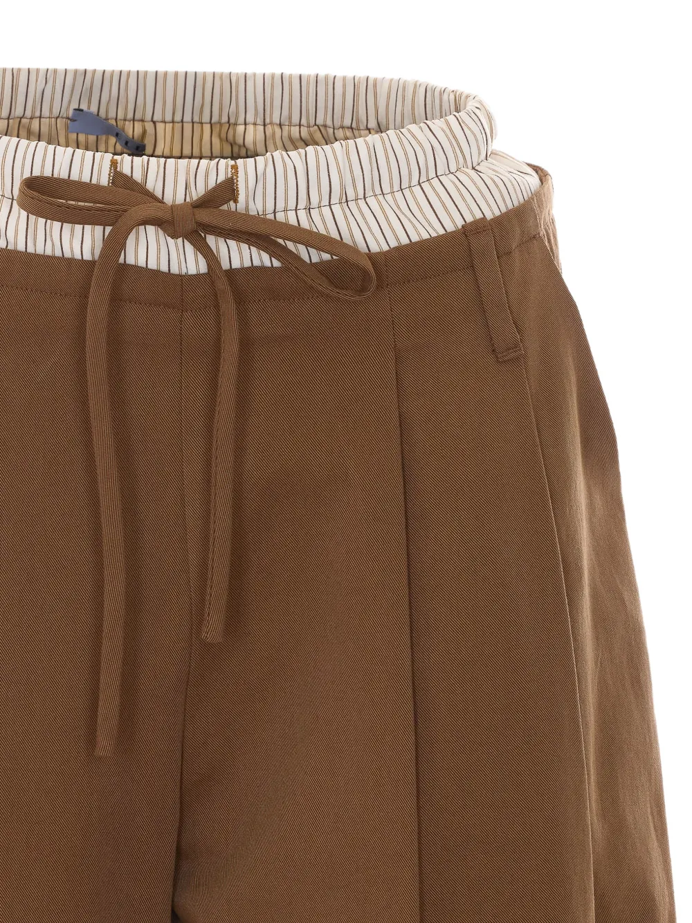 Eleh Broek met trekkoord Bruin