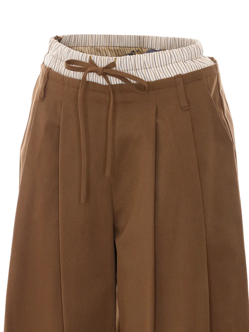 Eleh Broek met trekkoord Bruin