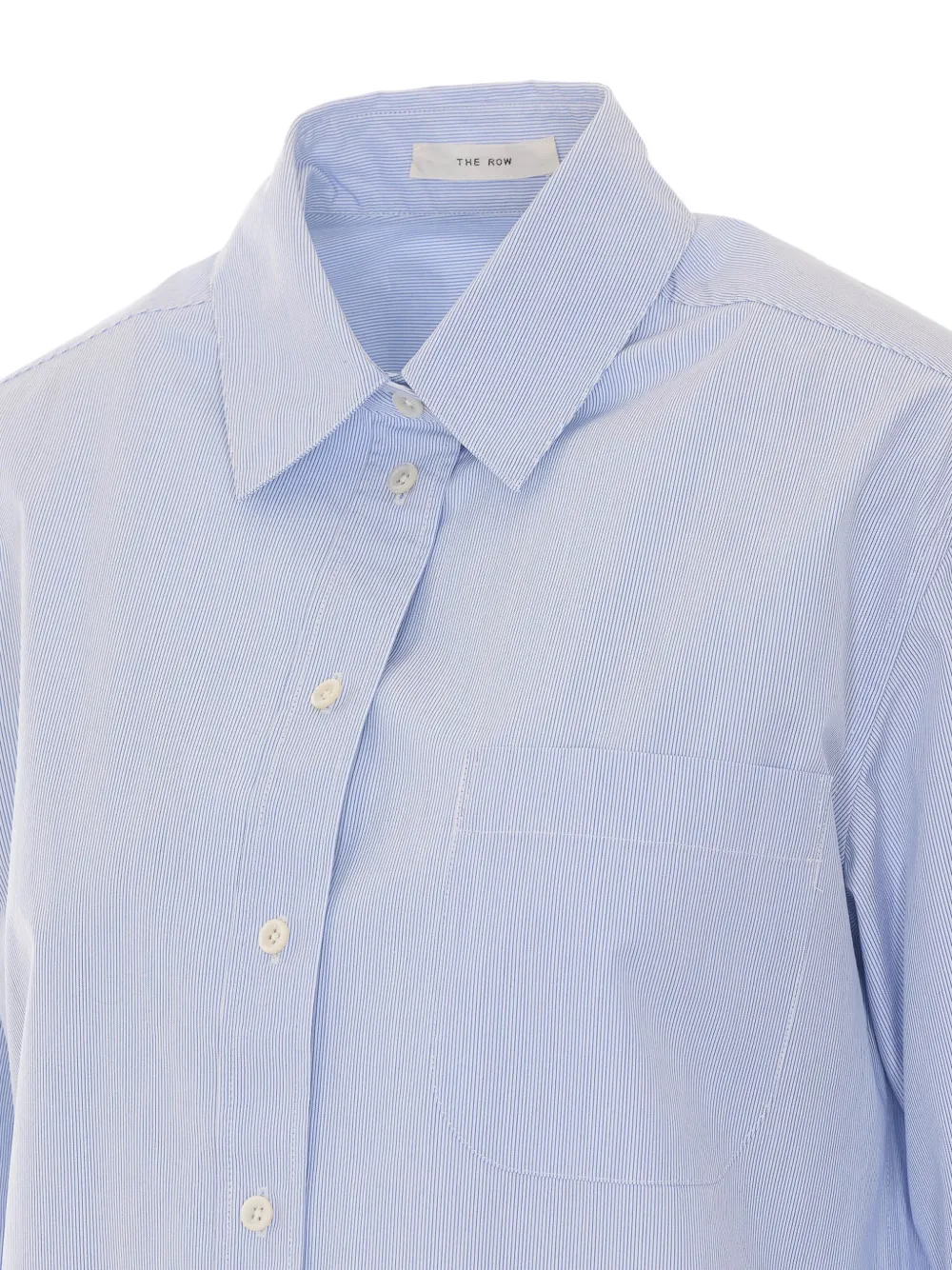 The Row Gavina gestreepte blouse Blauw
