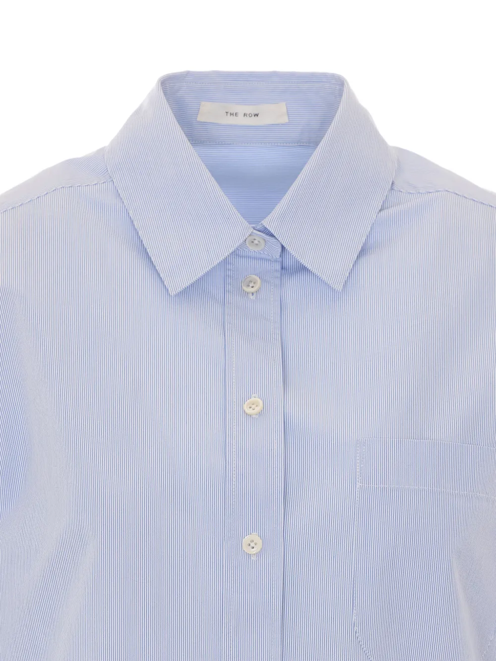 The Row Gavina gestreepte blouse Blauw