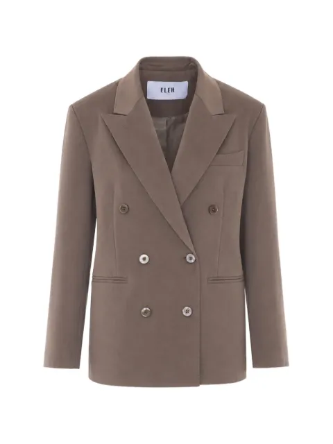 Eleh double-breasted peak-lapels blazer