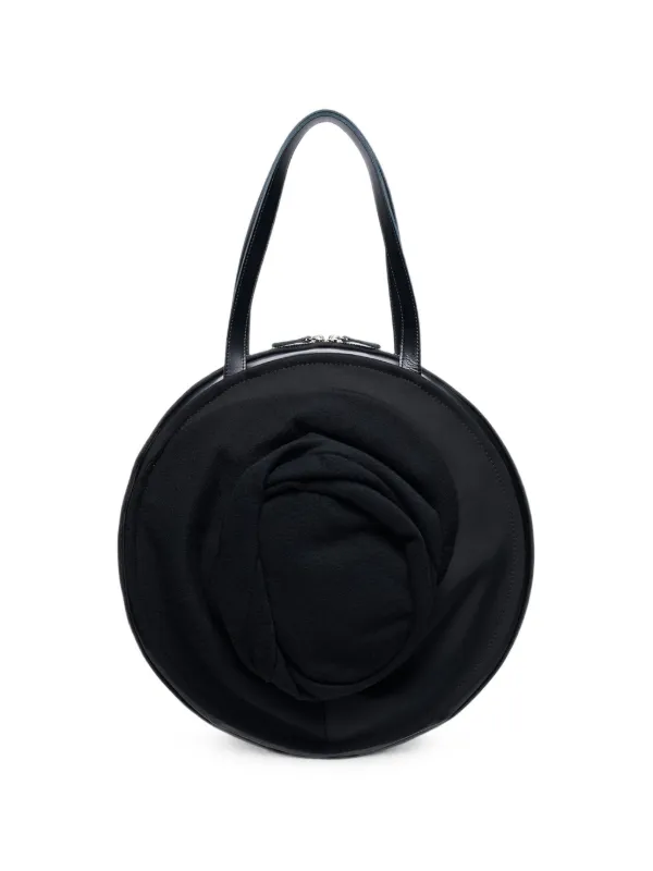 Junya Watanabe Circular Panelled Tote Bag in Black