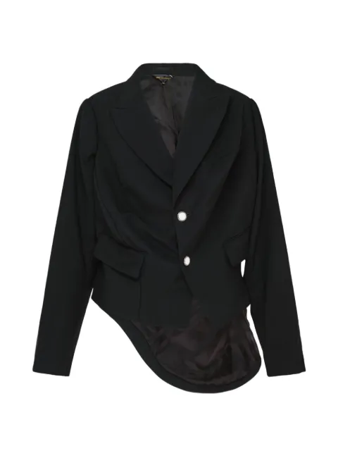 Comme Des Garçons asymmetric deconstructed blazer