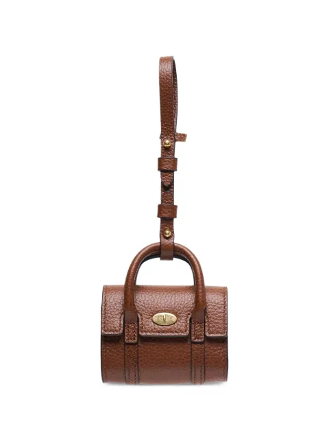 Mulberry mini Bayswater leather bag charm