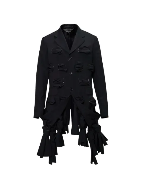 Comme des Garçons Homme Plus bow-embellished tailored blazer